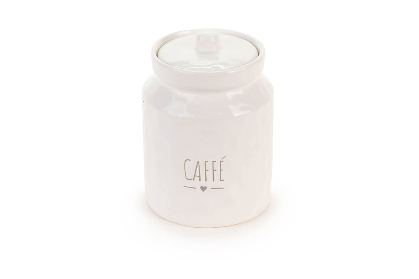 Tris di barattoli in ceramica, collezione Dolomite di Nuvole di Stoffa ( H 16.5 cm )