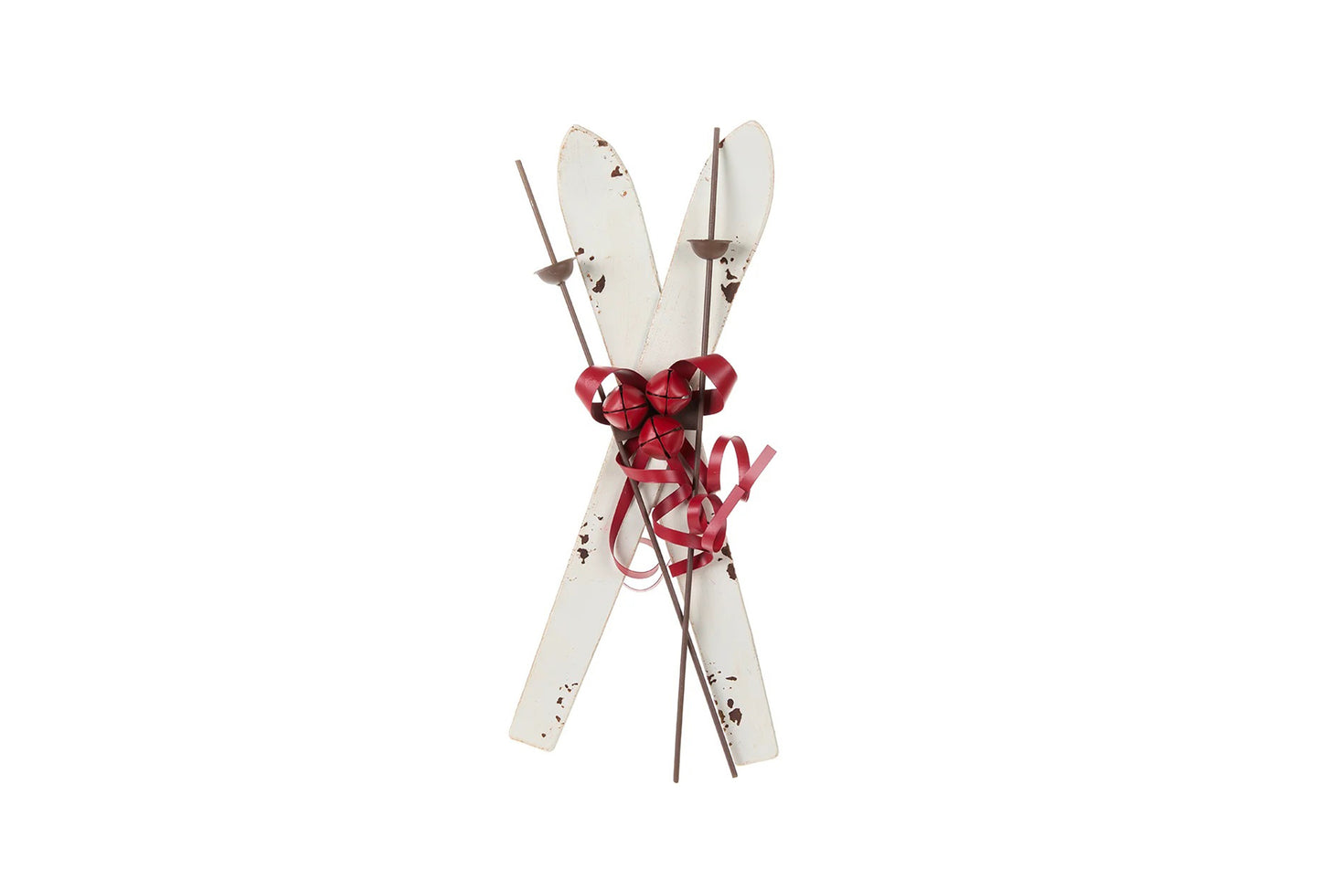 Sci decorativi in metallo con campanelli H 40