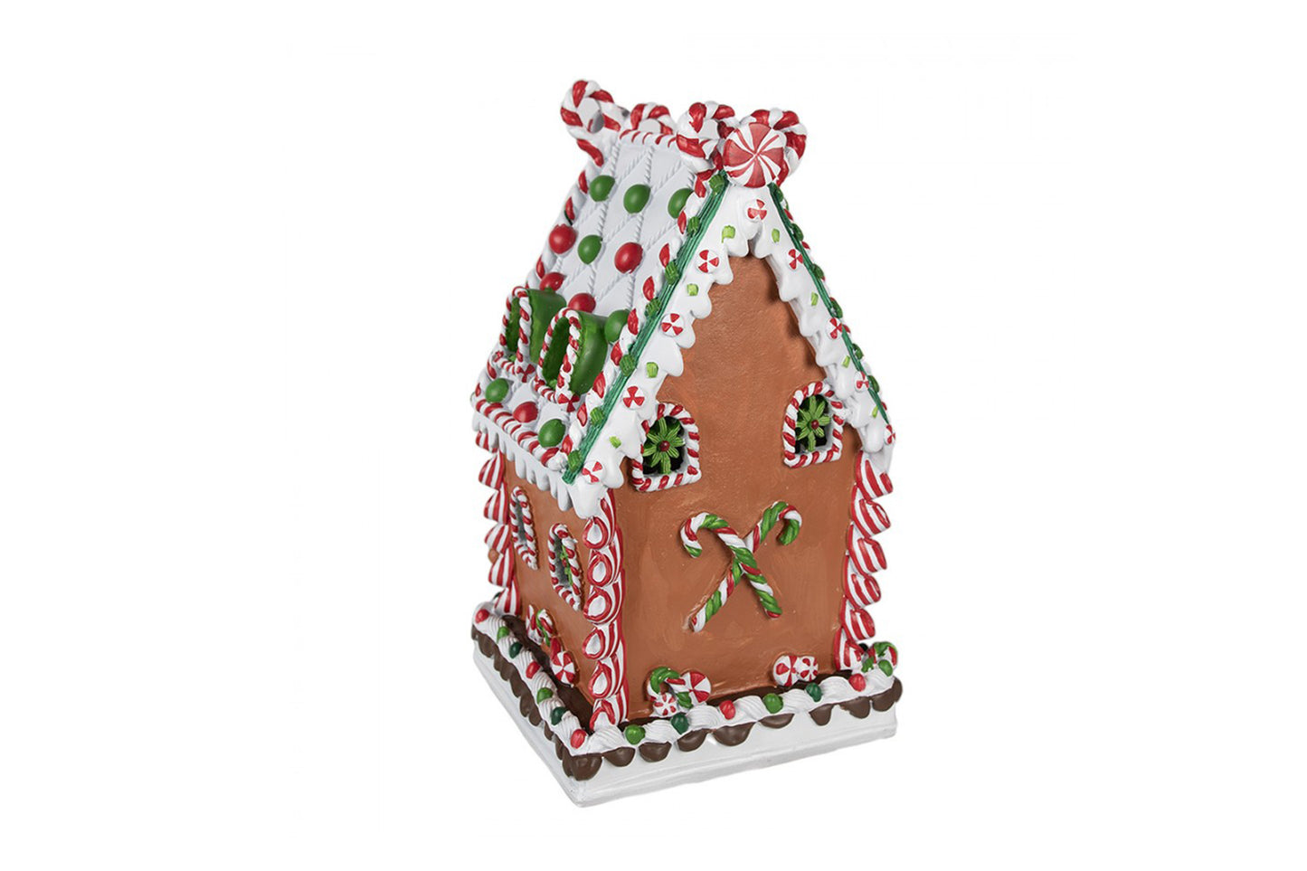 Clayre & Eef Casa pan di zenzero 20x20x27 cm