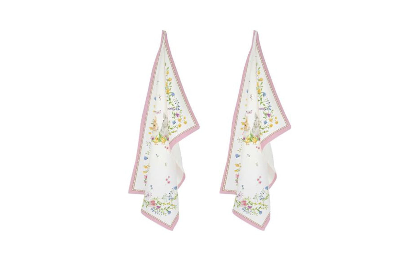 Set due strofinacci in 100% cotone, 50x70. Collezione Happy Easter di Easy Life.