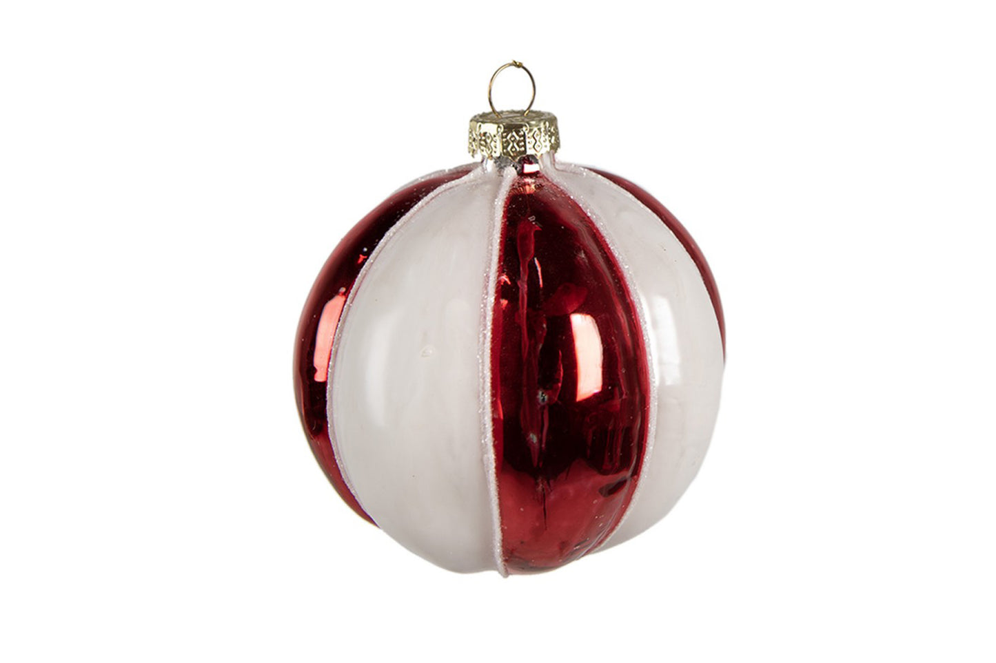 Palla di Natale in vetro 8 cm