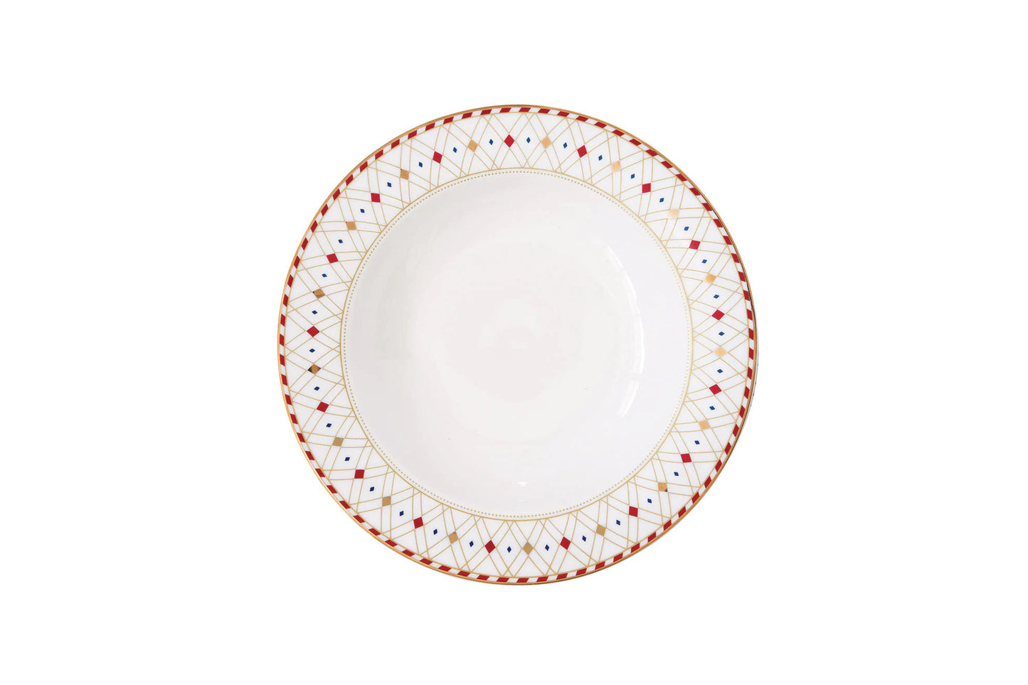 EASY LIFE Servizio piatti natalizio in porcellana da 18 pezzi della collezione 'CHRISTMAS WONDERLAND'
6 piatti fondi, 6 piatti piani, 6 piattini frutta.
Misura: piatto fondo Ø 21,5 cm, piatto frutta Ø 19 cm piatto piano Ø 26,5 cm.
