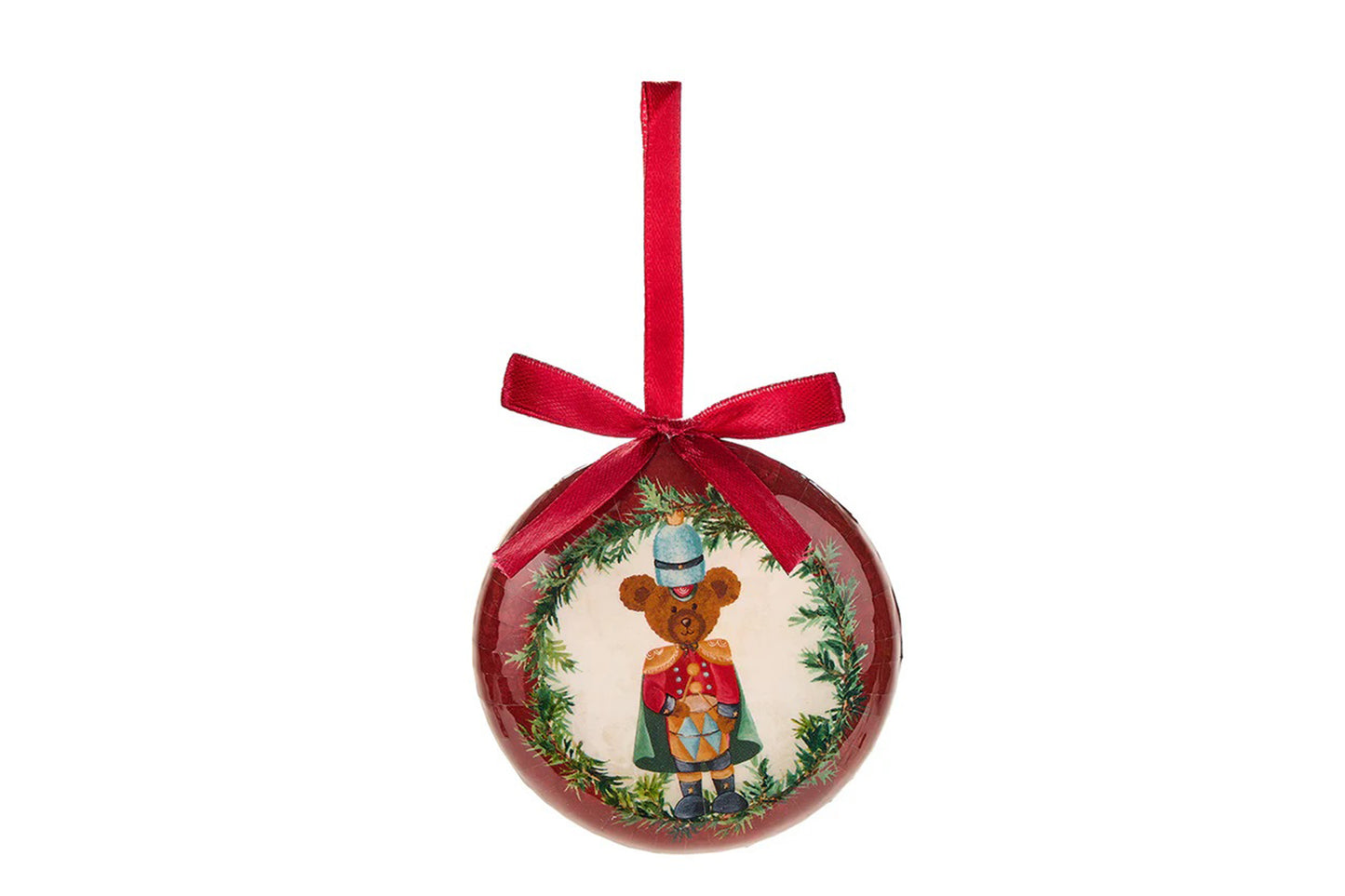 Nuvole di Stoffa Set 4 Medaglioni in plastica + confezione "Bear Wonderland" D8 cm