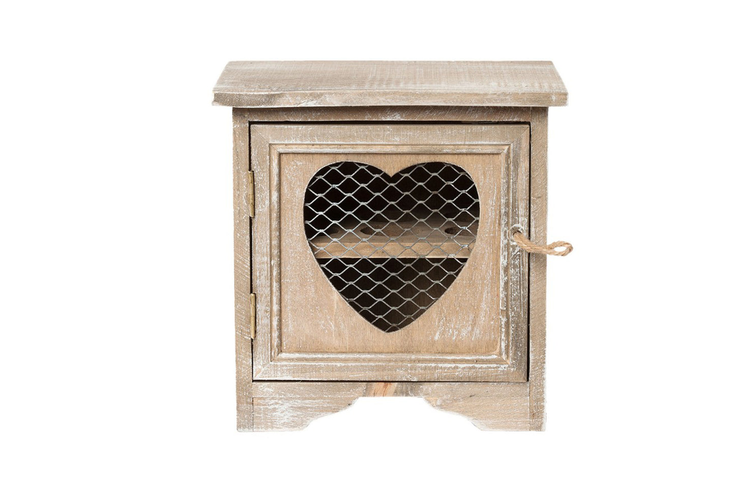 Casetta portauova in legno marrone (19x14x19) Clayre & Eef