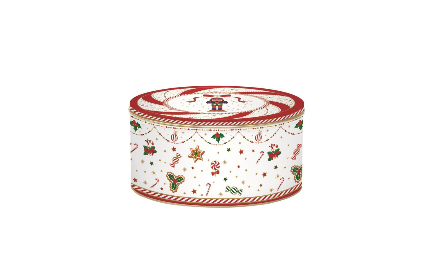 Easy Life Nutcracker Twist. Set tre scatole tonde in latta.