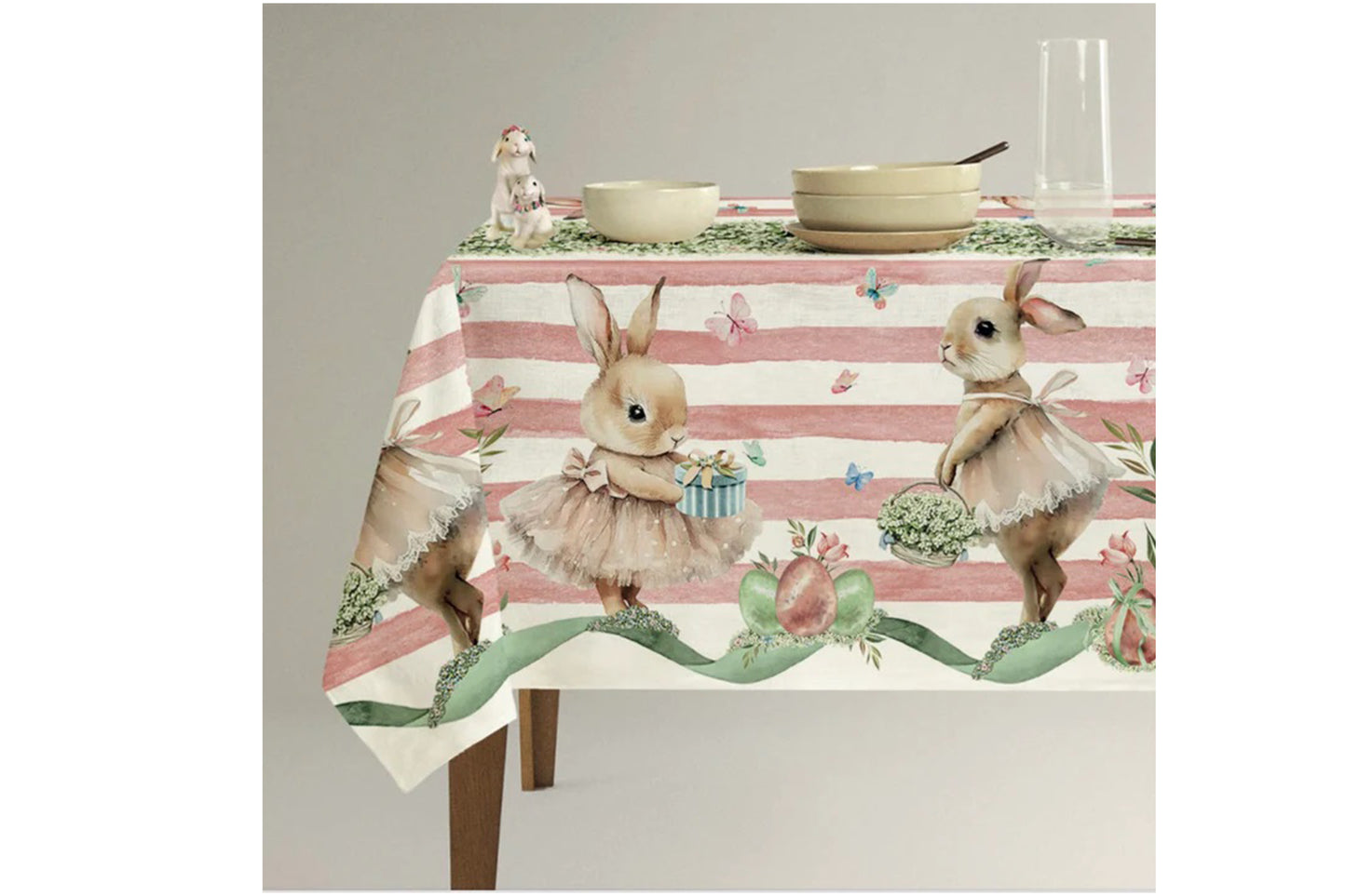 Tovaglia Favola in 100% cotone misura 140x180