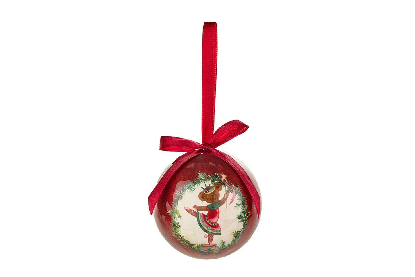 Nuvole di Stoffa Set 8 Palline di plastica + confezione "Bear Wonderland" D7.5 cm