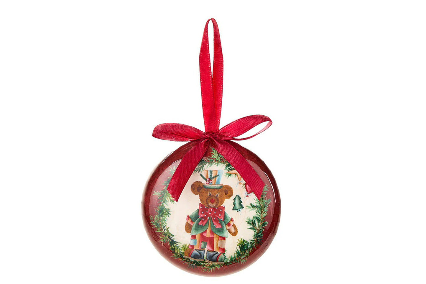Nuvole di Stoffa Set 4 Medaglioni in plastica + confezione "Bear Wonderland" D8 cm