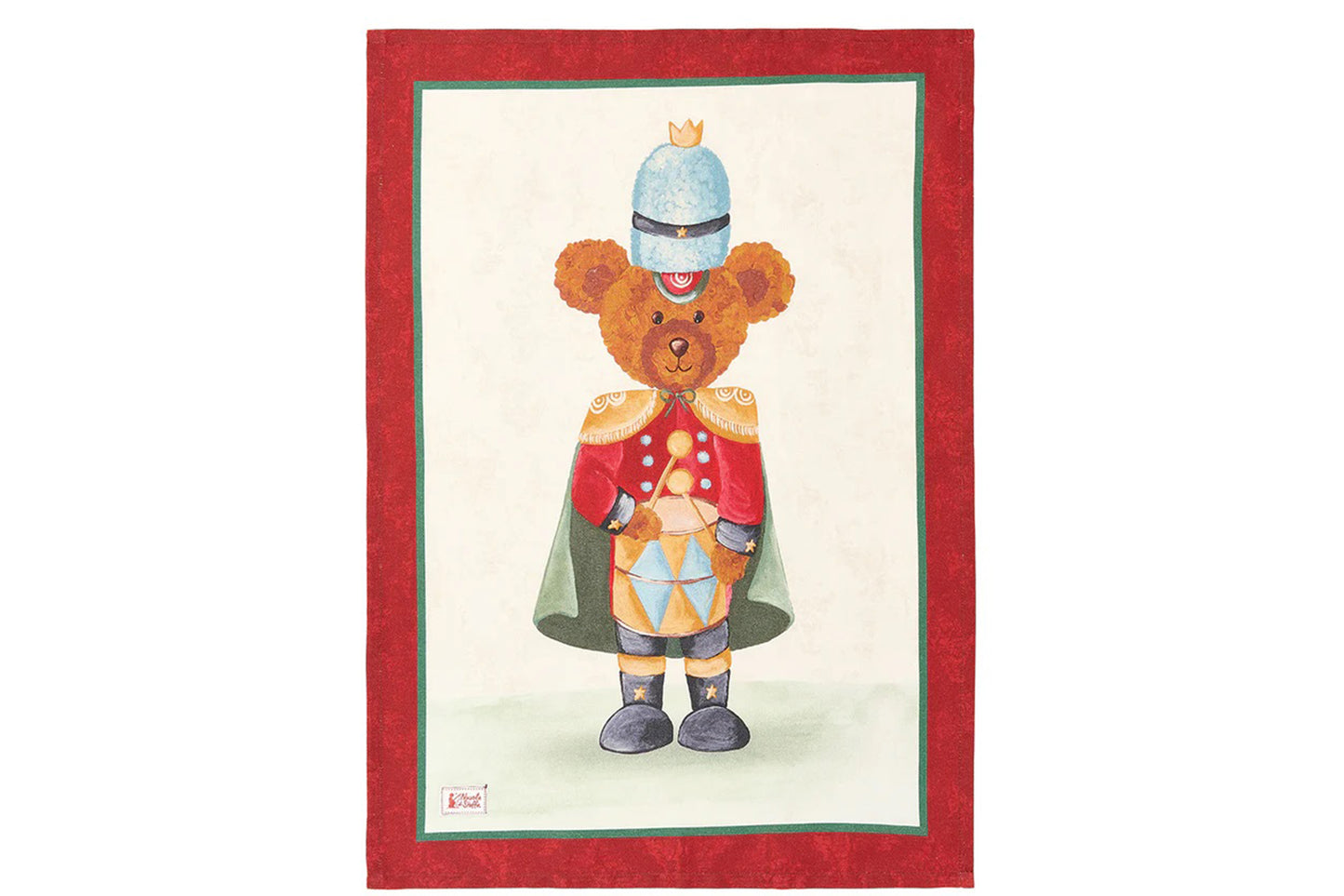 Nuvole di Stoffa Canovaccio natalizio "Bear Wonderland" 50x70