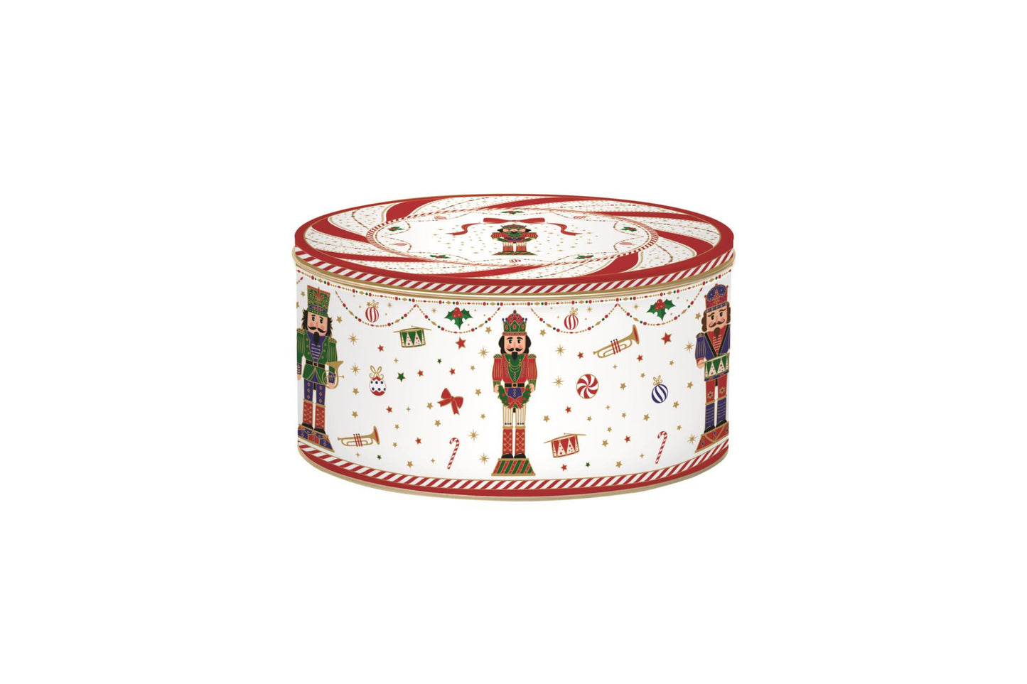 Easy Life Nutcracker Twist. Set tre scatole tonde in latta.