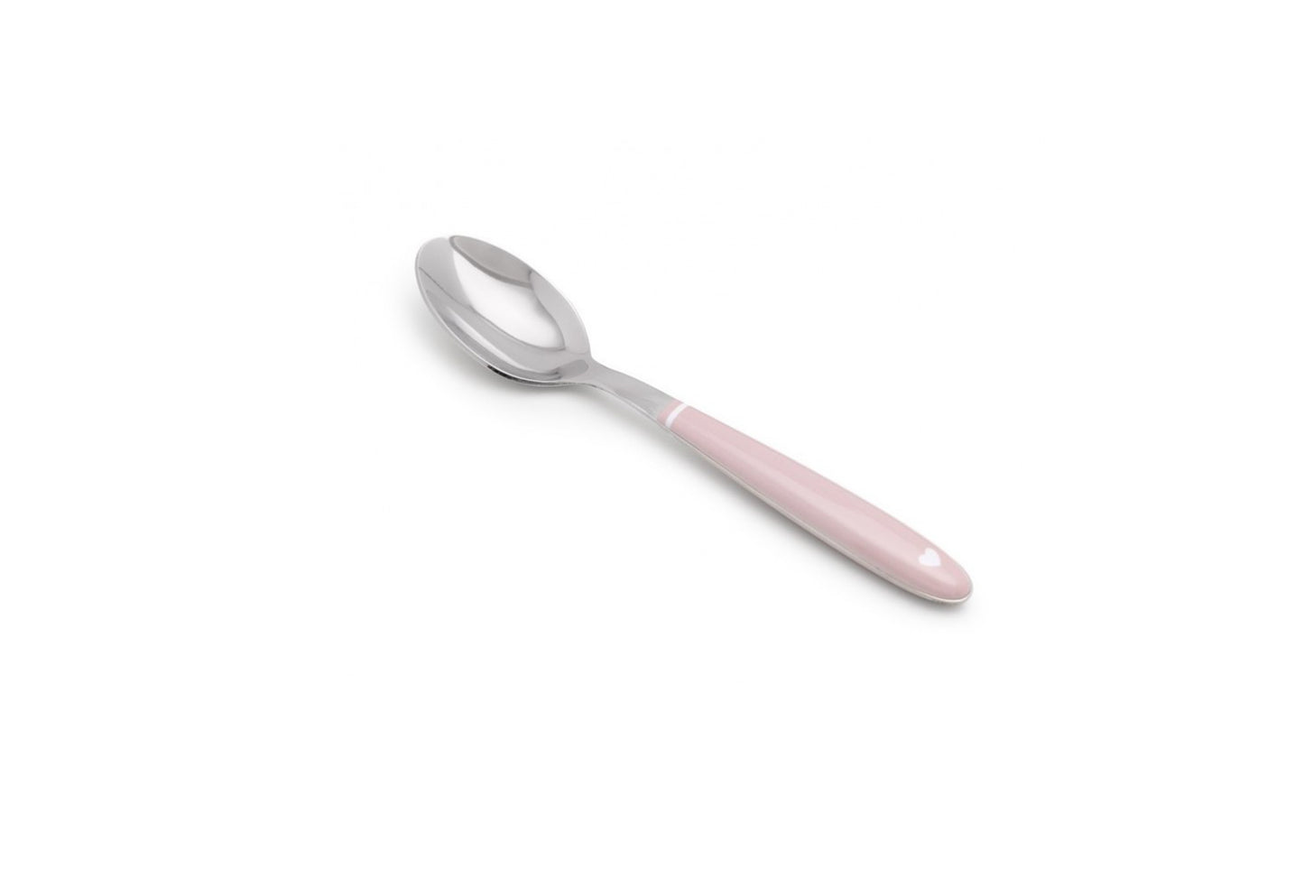 Set posate da 24 pezzi della collezione Demetra Rosa di Nuvole di Stoffa. Posate in acciaio inox con manico in melamina.
Nella confezione troverai 6 cucchiai, 6 forchette, 6 coltelli e 6 cucchiaini