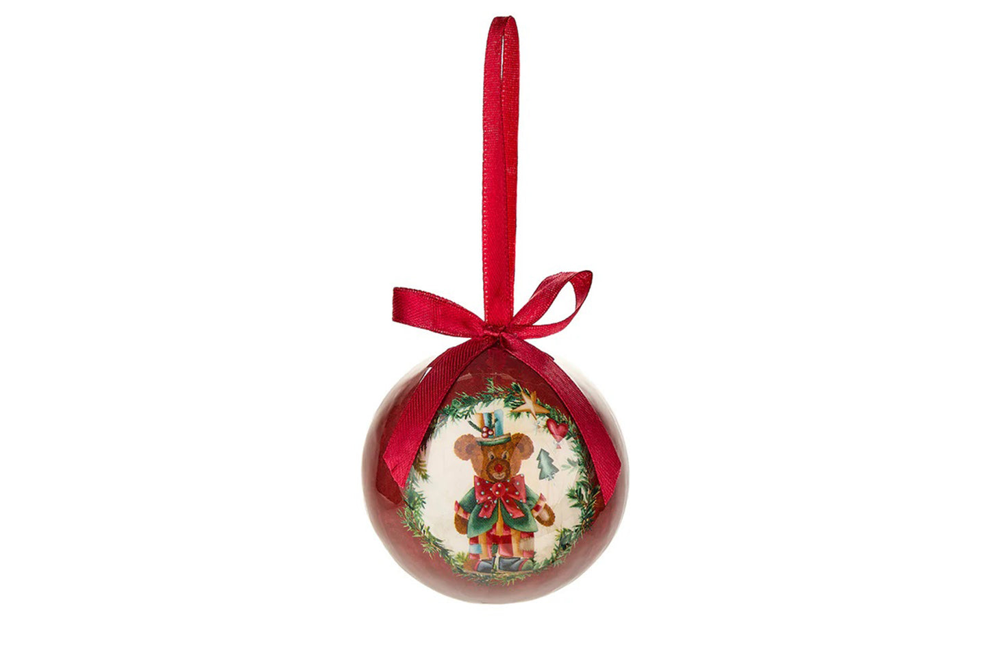 Nuvole di Stoffa Set 8 Palline di plastica + confezione "Bear Wonderland" D7.5 cm