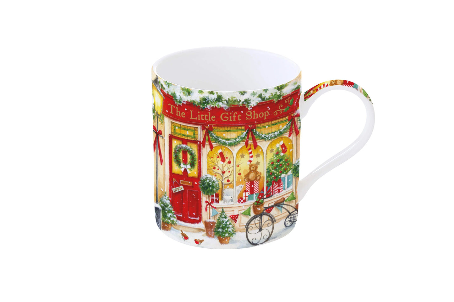 Tazza in porcellana da 350 ml - With love at christmas shop. Easy Life