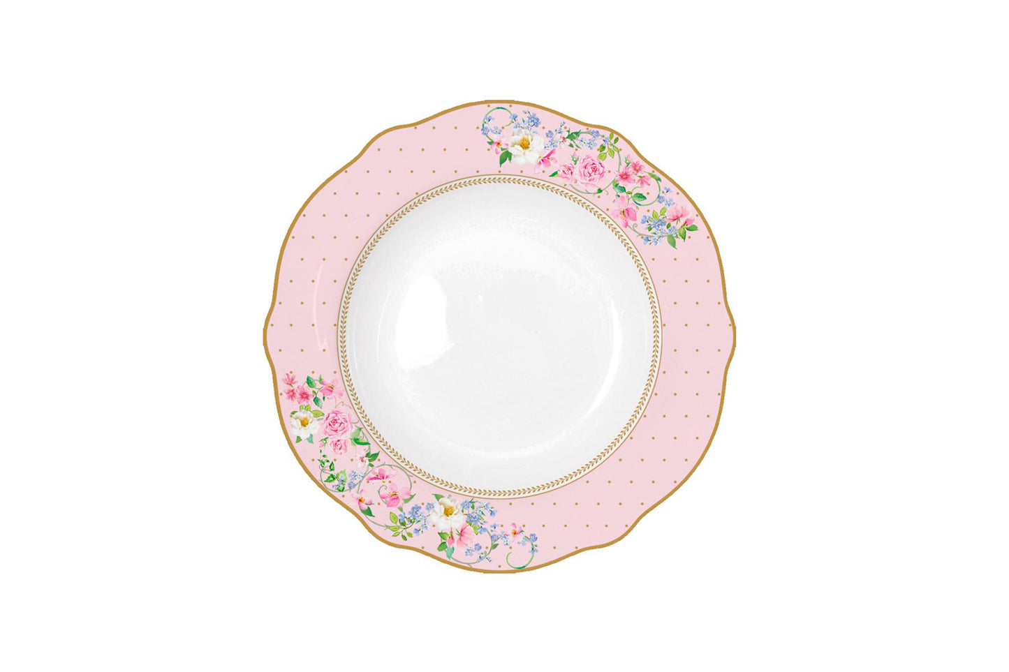 Servizio di piatti 18 pezzi in fine porcellana della linea Garden Joy di Easy Life
Piatto piano Ø 26 cm GARDEN JOY × 6
Piatto fondo Ø 23 cm GARDEN JOY × 6
Piatto Ø 20 cm GARDEN JOY × 6