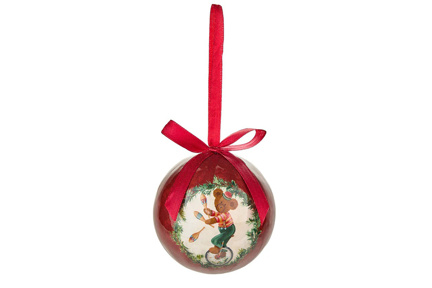 Nuvole di Stoffa Set 8 Palline di plastica + confezione "Bear Wonderland" D7.5 cm
