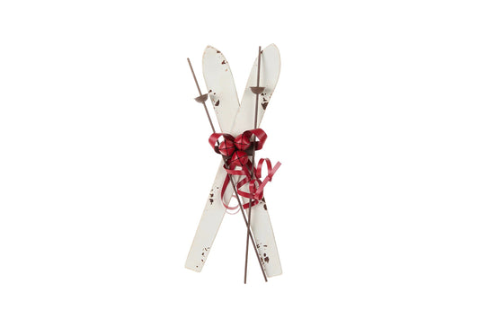 Sci decorativi in metallo con campanelli H 40