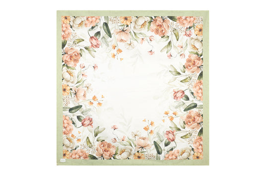 Nuvole di stoffa Centrotavola in cotone  Flower Garden 120 x 120 cm
