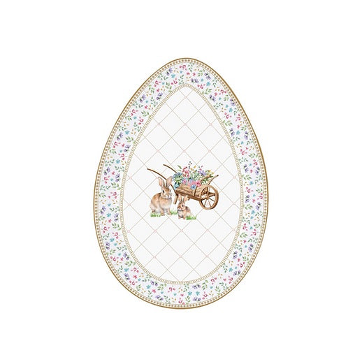 Easy Life Vassoio ovale in gift box  Spring Bloom 30x21 cm