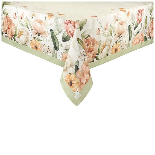 Nuvole di Stoffa Tovaglia in cotone "Garden Flower" 160x260 cm