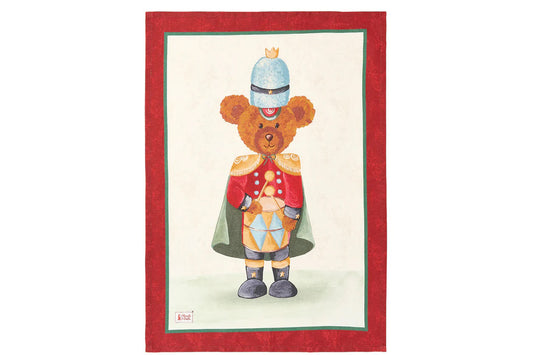Nuvole di Stoffa Canovaccio natalizio "Bear Wonderland" 50x70
