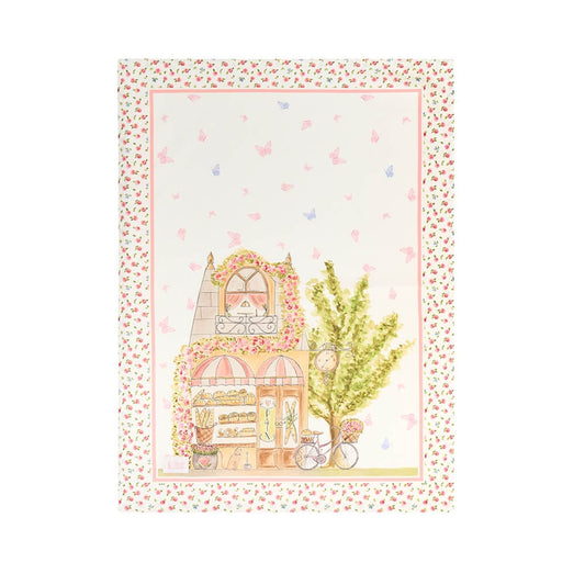 Nuvole di Stoffa Canovaccio in cotone "La Vie en Rose" 50x70 cm