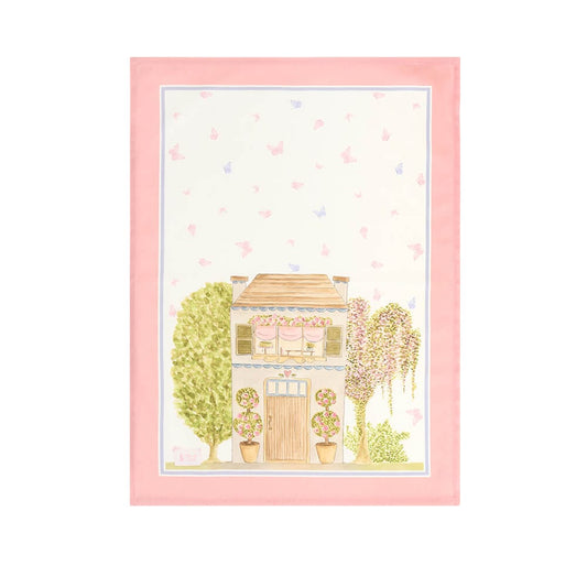 Nuvole di Stoffa Canovaccio in cotone "La Vie en Rose" 50x70 cm