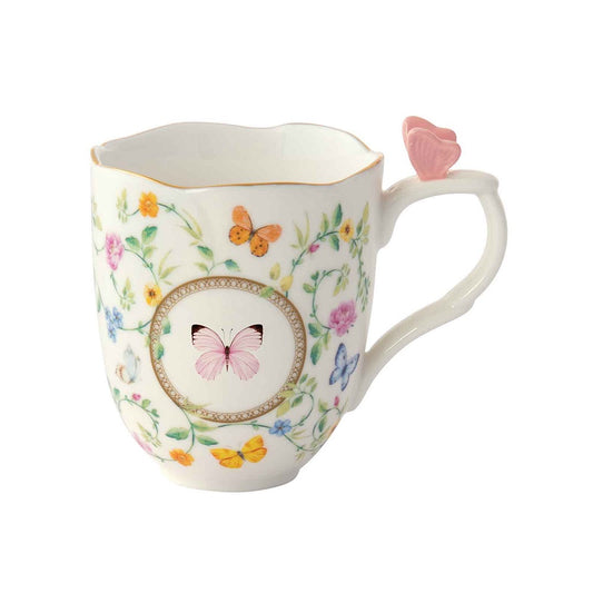 Easy Life Mug in porcellana  350 ml in gift box Dancing Butterflies