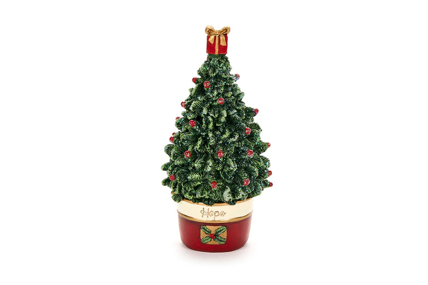 Nuvole di Stoffa Albero di natale in resina "Bear Wonderland" 7.5xH15 cm