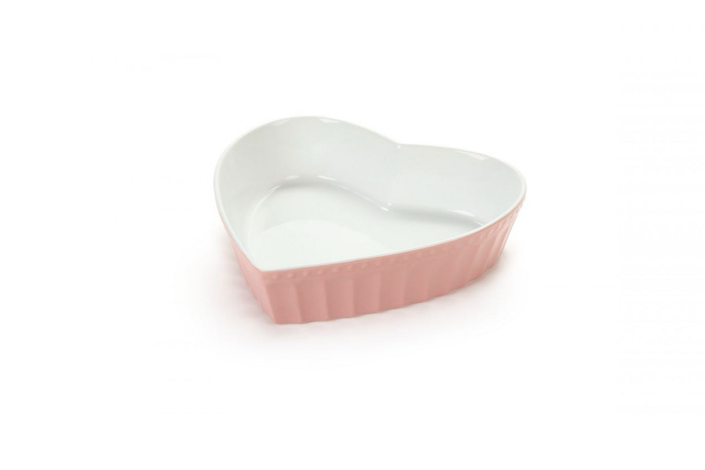 Nuvole di stoffa Pirofila a forma di cuore rosa
Misure: 25 x 24 x 6 cm
Realizzato in ceramica stoneware