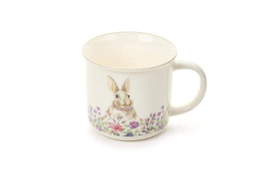 Nuvole di Stoffa Tazza Bunny con scatola regalo 
Misure e capienza: 9.4 x 7.2 x 8.7 cm /335 ml Realizzato in porcellana new bone