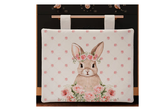 Copriforno pasquale Pink Rabbit misura 45x55